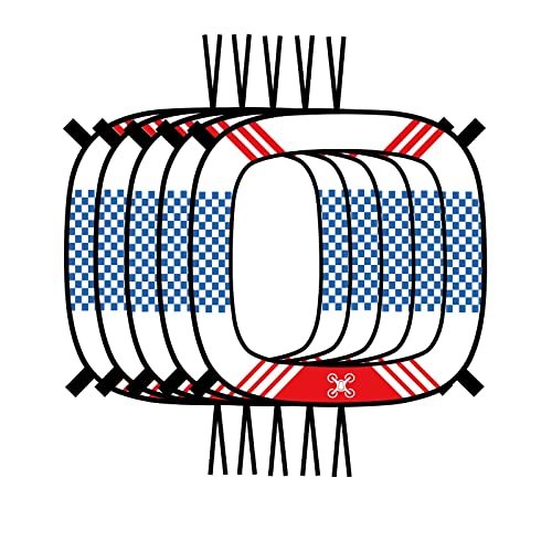 5 Pack FPV Racing Gates for RC Jet Competition Drone Obstacle Course Compatible with DJI Avata
