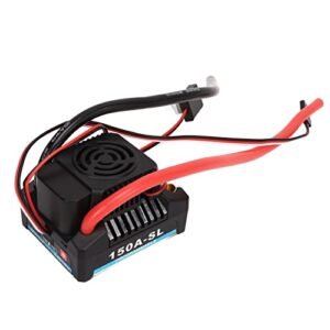 Diydeg 150A Brushless ESC Electric Speed Controller for RC Swat Truck Sensorless Brushless Motors with Waterproof Design