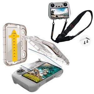 DJI RC Pro Screen Protector and Lanyard Strap Combo for DJI Mini 3 Pro and Mavic 3 Classic