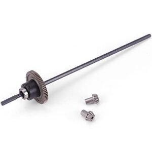 HAIBOXING 1 12TH Scale RC Tow Truck Spare Parts Metal Spur Gear with Center Drive Shaft and Umbrella Pinions for HBX 2995 Model T2302 T2026