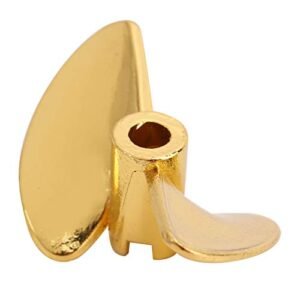 Newqida 757 RC Boat Aluminum Alloy 2 Blades Propeller for Enhanced Performance and Durability
