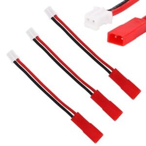 3pcs JST to PH2.0 Adapter Cable for Ro Ghoul Codes RC Axial SCX24 1 24 Tracked Vehicle