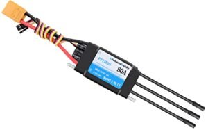 DH 80A 2 6S Waterproof Brushless RC Electronic Speed Controllers ESC with 5V 6V 8A BEC and XT90 4 0mm Banana Head Connector for Model Ship RC Boat