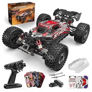 Jetwood Hyper Go 1 16 Fast Brushless 40 mph Electric RC Car for Adults with 2 Lipo Batteries