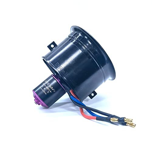 DoBoFo EDF 64mm 3S 3900KV 11 Blades Jet Panther RC Car Parts High Speed Brushless Motor