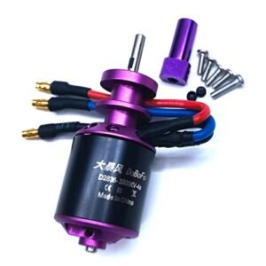 DoBoFo Brushless Motor 4S 3500KV 16.8V for EDF 64mm 11 Blades Electric Ducted Fan, High Speed Motor 58800RPM, Hobby Jet Engine RC Car Engine Parts, Remote Control Model Replacement Airplane Parts DIY