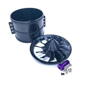 DoBoFo 50mm EDF 11 Blades Brushless Motor Model RC Jet Engine for DIY Airplanes 5S 3750KV