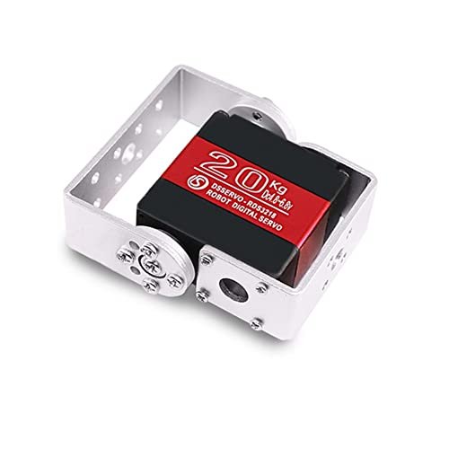 RDS3218 20KG Dual Shaft U Mount RC Digital Servo Waterproof High Torque Full Metal Gear for Baja Petrol RC Car 1/8 1/10 Scale Crawler 270 Degree