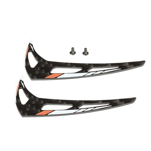 OMPHOBBY M1 EVO Vertical Stabilizer Set Charm Orange Original Replacement for Coaxial RC Helicopters