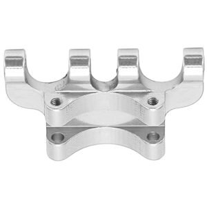 Giant RC Plane Plans Aluminum Alloy Rear Axle Upgrade Kit for SCX24 90081 C10 1/24 Scale Remote Control Cars Silver