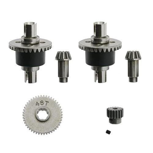 AAPIE Differential and Gear Set Accessories Parts for SCY 16101 16102 16103 16201 Pro 1/16 Brushless RC Car at RC Willey Furniture Outlet