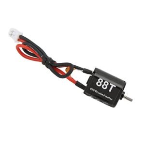 Little Guy RC Tires Compatible 88T Bushed Motor High Performance for Axial SCX24 1/24 RC Crawler
