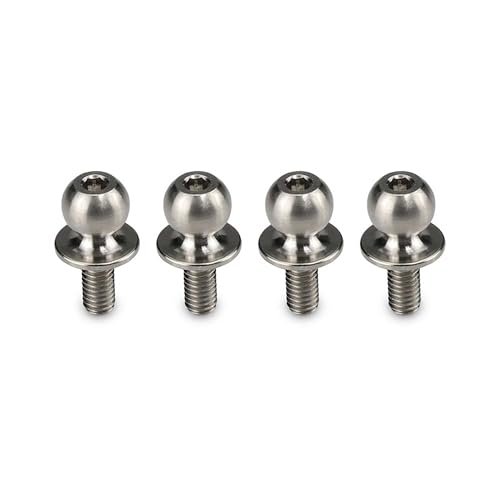 JConcepts 2906 Titanium Ladder Bar Ball Stud Pivot Screw 4 Pack