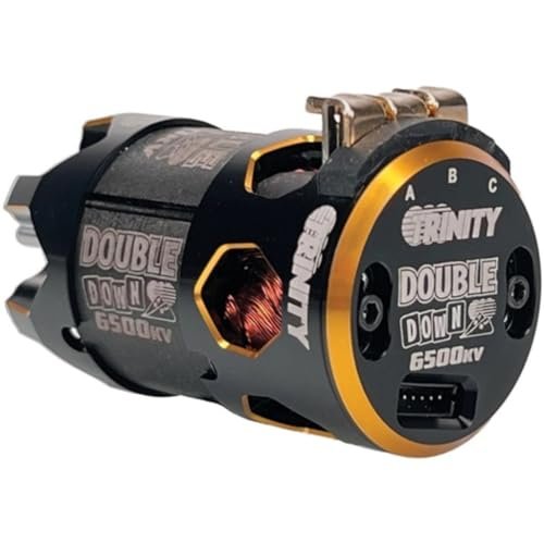 TRINITY Epic Double Down 6500Kv 4 Pole 540 Drag Motor TEP2111 for Hoosier RC Drag Tires