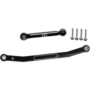 Hot Racing SXTF49X01 Black Aluminum Fix Link Tight Tolerance Steering Rod for Hot Rod RC Car Bodies SCX24