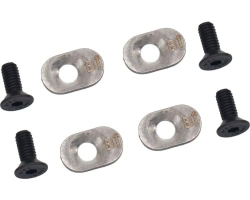 Hot Racing SSLG889B 1.5 Mod 11 34 SS Motor Fix Mount Washer Sledge for Hot Wheels RC Mod