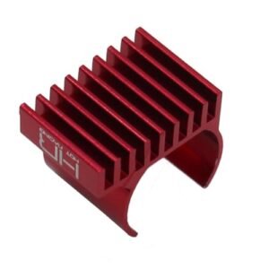 Hot Racing SXTF030H02 Red 9 Fin Aluminum Heat Sink for RC Airboat Motor SCX 24