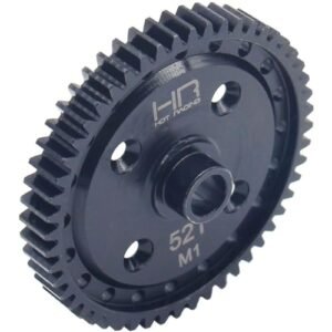 Hot Racing Steel Spur Gear 52T 1 Mod for Hot Wheels Rhinomite RC Sledge