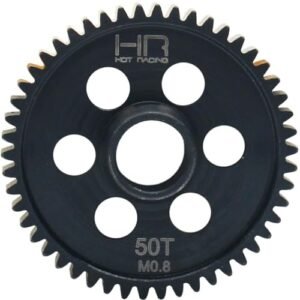 Hot Racing SATF250 50t Mod 0.8 Steel Spur Gear for Hot Wheels Barbie Corvette RC
