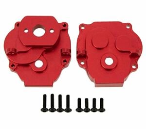 MEUS RACING TRX4M Aluminum Alloy Transmission Case Gearbox Housing for Traxxas TRX4M Defender Bronco K10 F150 1/18 RC Crawler Upgrades Parts Compatible with OFNA Racing RC