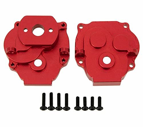 MEUS RACING TRX4M Aluminum Alloy Transmission Case Gearbox Housing for Traxxas TRX4M Defender Bronco K10 F150 1/18 RC Crawler Upgrades Parts Compatible with OFNA Racing RC