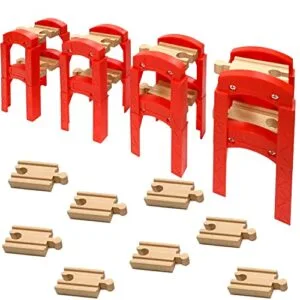 Thomas Friends Wooden Train Bridges Track Accessories Compatible with All Major Brands for Girls Boys All Around RC Hobbies