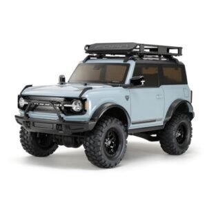 Tamiya 47483A 110 RC Ford Bronco 2021 Blue Gray Painted Body Kit