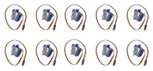XICOOLEE SG 92 9G Micro Digital Servo 10pcs High Torque Nylon Carbon Fiber Gears for RC Models