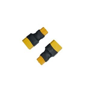 Wmzjnljy RC XT90 to XT60 Adapter Connector 2pcs for LiPo Electric Quad ESC