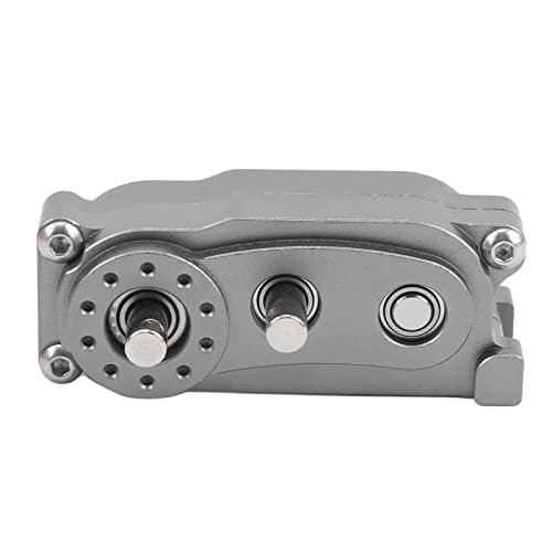 VBESTLIFE Flying Fish RC Car Parts 313mm Wheelbase 2 Speed CNC Machined Anodised Aluminium Alloy Transfer Case for Scx10 1/10 RC Car
