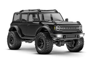 Traxxas TRX4M 4X4 Crawler with 79 Ford RC Body 1/18 Scale RTR Black