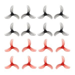 Gemfan 40mm 1608 3 Blade PC Propeller 1mm 1.5mm RC Battleship Parts for Tinywhoop Drones