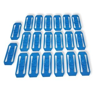 SpeedFreakCNC 20pc Racetrack Connectors Set for RC Car Track Wheels Compatibility