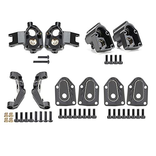 UTB18 Brass Counter Weight Axle Portal Covers for Axial RC Crawler 1/18 UTB18 Capra Unlimited Trail Buggy RTR Upgrade Part Perfect for RC Trail Trucks RTR