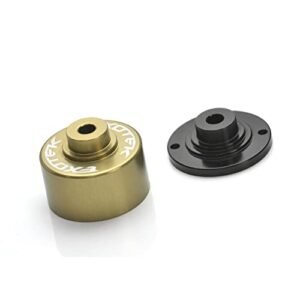 EXOTEK RACING LLC Tenacity Lasernut Heavy Duty Diff Case Alloy Cap Hard Anodized ETK2109 for Nitro vs Electric RC Buggy Performance Upgrade