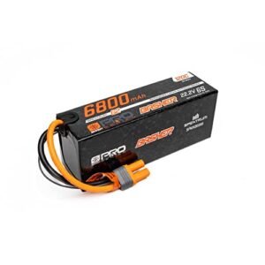 Spektrum 22.2V 6800mAh 6S 120C Smart G2 Pro Basher LiPo Battery for the Best Basher RC Truck IC5 SPMXB6S68