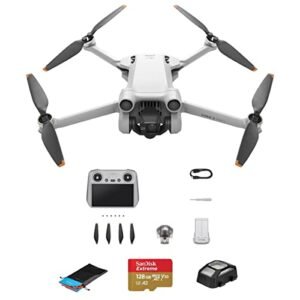 DJI Mini 3 Pro Drone Bundle with RC Remote Controller 128GB Memory Card at RC Willey Scratch and Dent Salt Lake City