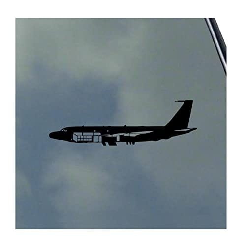 RC135V Rivet Joint Pilot Crew Side View Vinyl Sticker Decal Reconnaissance Airseeker