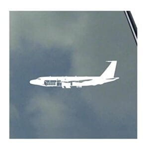 RC135V Rivet Joint Pilot Crew Side View Vinyl Sticker Decal Reconnaissance Aircraft