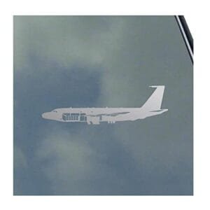 RC135V Rivet Joint Pilot Crew Side View Vinyl Sticker Decal Reconnaissance Aircraft