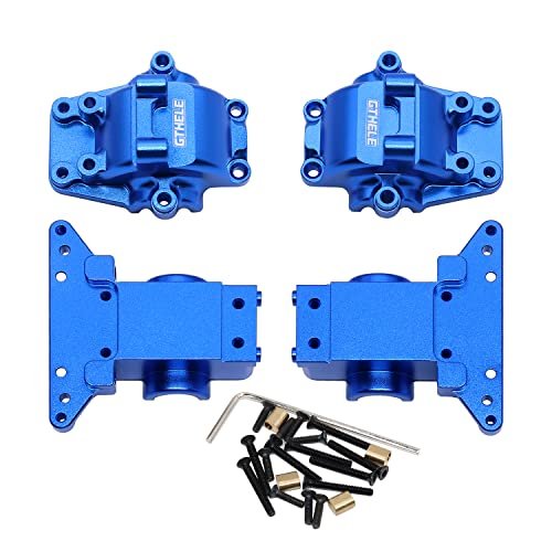 GTHELE Aluminum Differential Housing Bulkhead for 1 18 Traxxas LaTrax Teton Desert Prerunner Rally SST RC Prerunner Trucks Replacement Parts 7530 Dark Blue