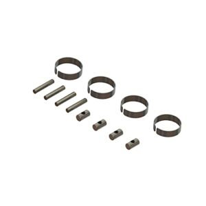 ARRMA CVD Driveshaft Metal Fittings 1 Pair ARA311150 RC Fuel Line Fittings Replacement Parts