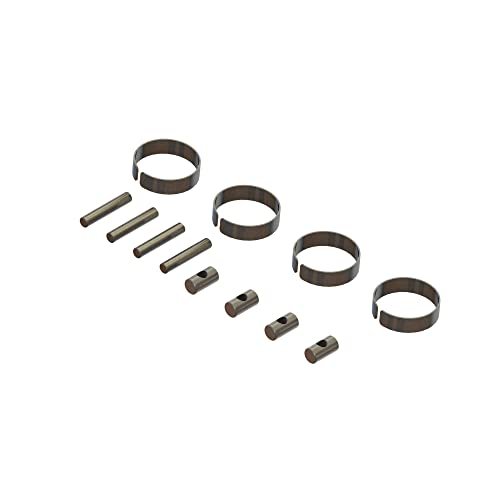 ARRMA CVD Driveshaft Metal Fittings 1 Pair ARA311150 RC Fuel Line Fittings Replacement Parts