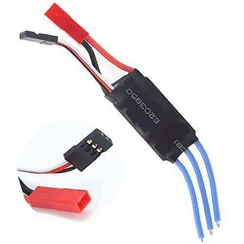 WLtoys 18A Mini Brushless Motor ESC Speed Controller for 1/32 Scale RC Semi Trucks and Mini RC Cars