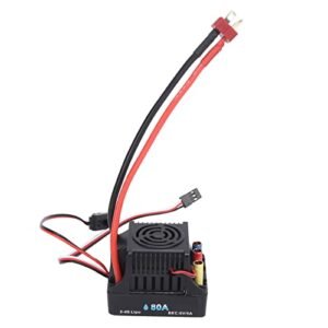 VBESTLIFE 80A Brushless ESC Electronic Speed Controller for 1/8 RC Car Upgrade Parts Legend RC Hobbies