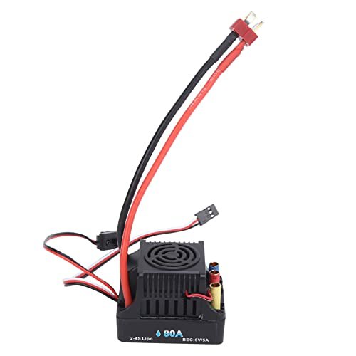 VBESTLIFE 80A Brushless ESC Electronic Speed Controller for 1/8 RC Car Upgrade Parts Legend RC Hobbies