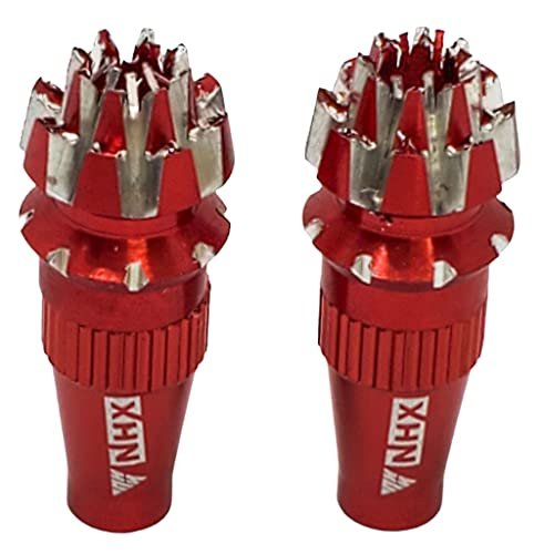 NHX RC Aluminum Transmitter Gimbal Stick Ends M3 25mm Compatible with Futaba 14SG 16SZ 16IZ 18SZ 10J Perfect for Slow Stick RC Plane Plans Red