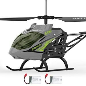 Cheerwing Pave Low RC Helicopter SYMA S39H with Altitude Hold High Low Speed Mode 2 Batteries Large Aircraft for Adults Kids Green