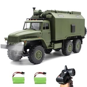 Mostop RC 6x6 Dump Truck 1/16 Scale 6WD All Terrain Remote Control Vehicle for Adults and Teens