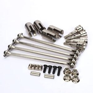 RCAWD 4X 45 Steel Front Rear Heavy Duty CVD Drive Shaft for Arrma 3s BLX Big Rock V3